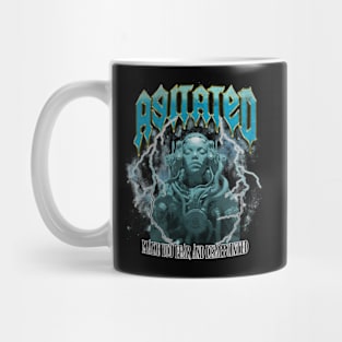 Agitated fear and disappointed Mug